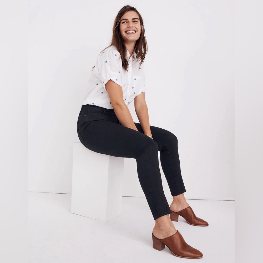 NWT Madewell Curvy High-Rise Skinny Jeans in Carbondale Wash - 28 - Picture 3 of 7